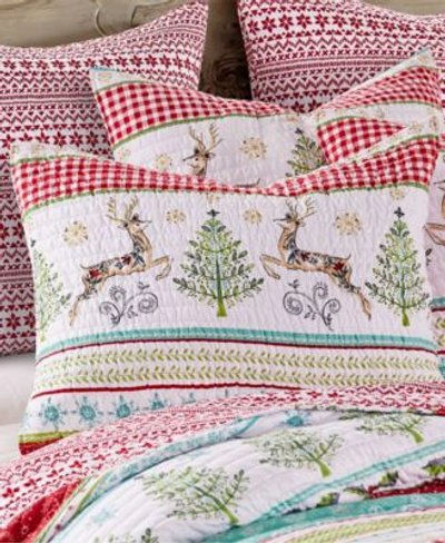 Levtex Comet Cupid Reversible Quilts In Beige