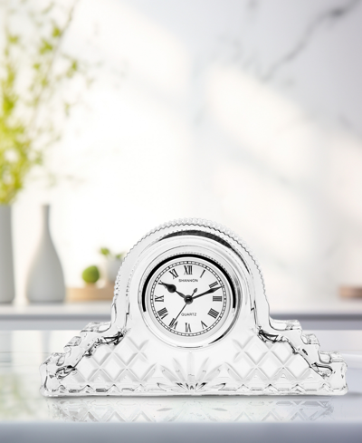 Godinger Dublin Oversized Mantle Clock In Clear