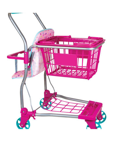 Redbox Lissi Dolls Shopping Cart With 16" Baby Doll In Multi