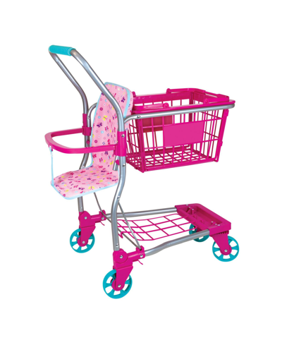 Redbox Lissi Dolls Shopping Cart With 16" Baby Doll In Multi