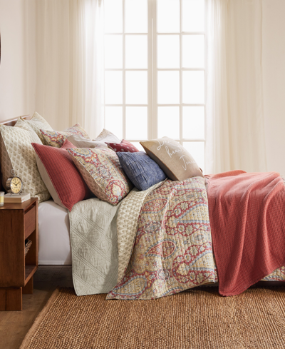 Levtex Emel Reversible 3-pc. Quilt Set, Full/queen In Red