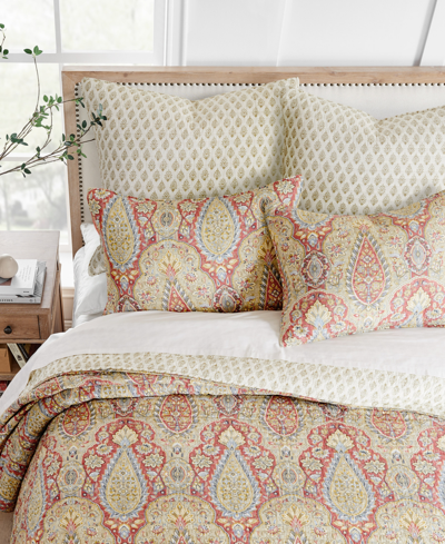Levtex Emel Reversible 3-pc. Quilt Set, Full/queen In Red