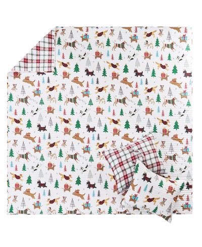 Levtex Jingle Paws Reversible 2-pc. Quilt Set, Twin/twin Xl In Multi