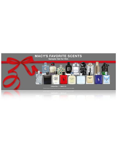 Shop Macy's 18-pc.  Favorite Scents Sampler Discovery Set For Him, Created For  In No Color