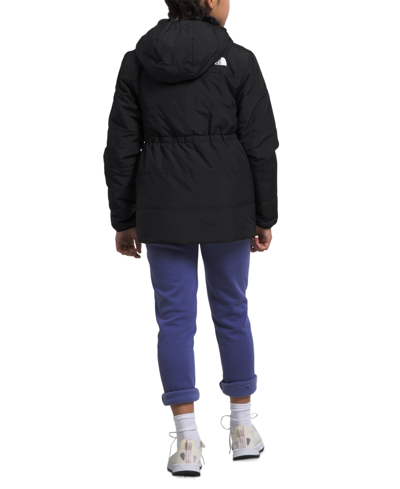 Shop The North Face Big Girls Reversible Mossbud Jacket In Tnf Black