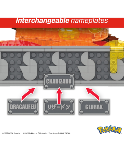 Pokémon Mega Pokemon Charizard Building Kit With Motion (1663 Pieces) For Collectors In Multi-color