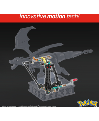 Shop Pokémon Mega Pokemon Charizard Building Kit With Motion (1663 Pieces) For Collectors In Multi-color
