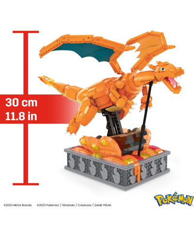 Shop Pokémon Mega Pokemon Charizard Building Kit With Motion (1663 Pieces) For Collectors In Multi-color