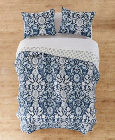 Levtex Laure Reversible Quilt Sets In Indigo