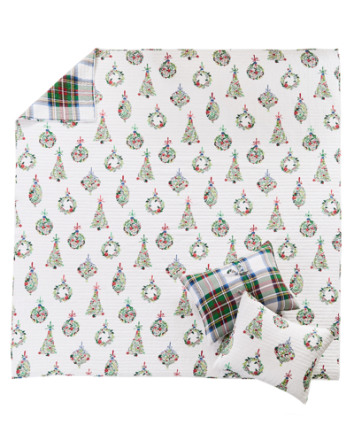 Levtex Festive Baubles Reversible 2-pc. Quilt Set, Twin/twin Xl In Multi