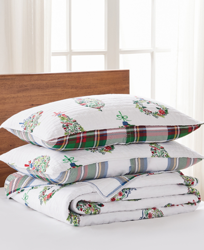 Levtex Festive Baubles Reversible 2-pc. Quilt Set, Twin/twin Xl In Multi