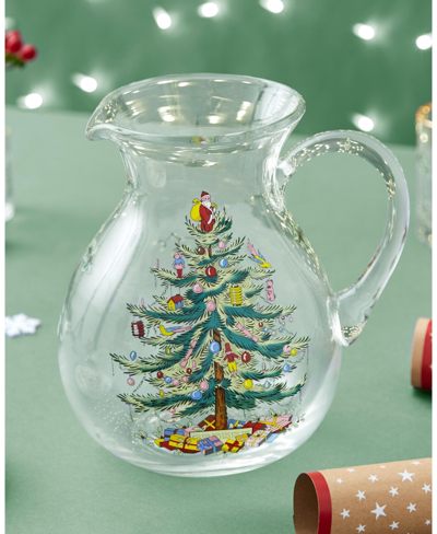 Spode Christmas Tree Brunch Glassware Set, 5 Piece In Green