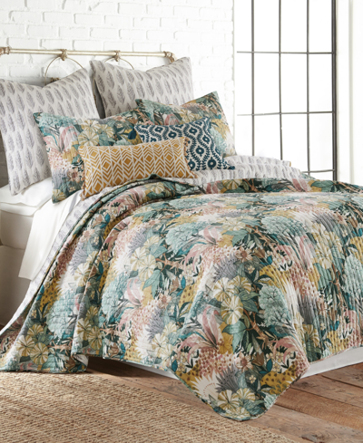 Levtex Ashika Reversible 2-pc. Quilt Set, Twin/twin Xl In Green