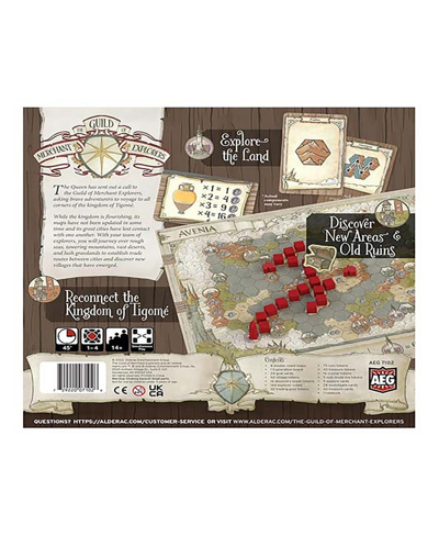 Alderac Entertainment Group Aeg The Guild Of Merchant Explorers Strategy Board Game In Multi