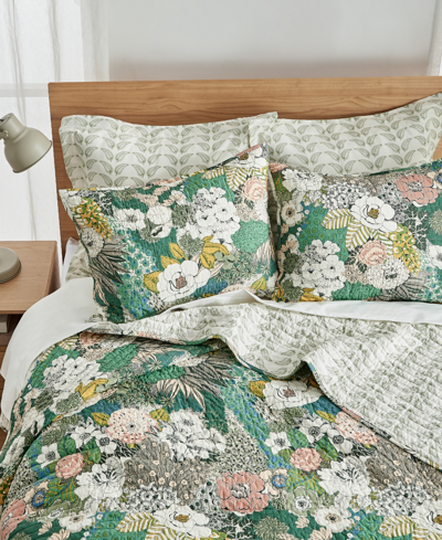 Levtex Bettina Reversible 3-pc. Quilt Set, King/california King In Green