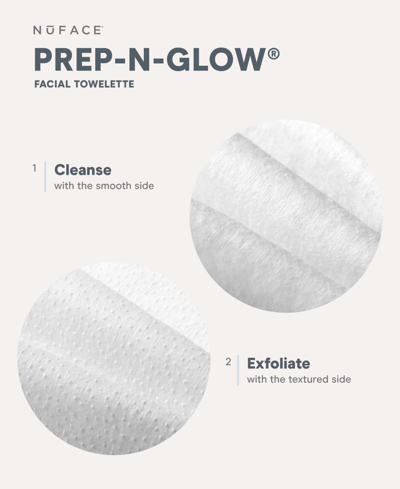 Nuface Prep-n-glow Facial Towelette, 20-pk. In No Color