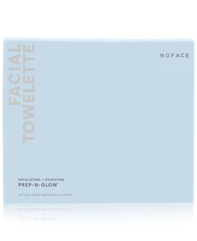 Shop Nuface Prep-n-glow Facial Towelette, 20-pk. In No Color