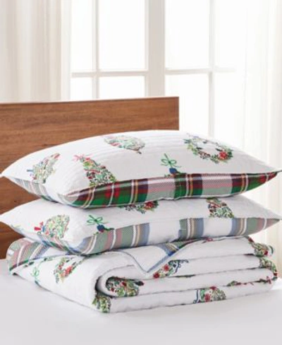 Levtex Home Festive Baubles Reversible Quilt Set Collection In Multi