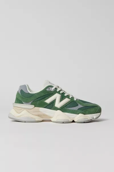 Shop New Balance 9060 Sneaker In Green, Men's At Urban Outfitters