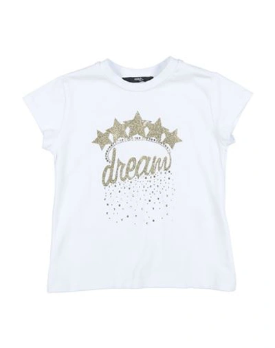 Shop Relish Toddler Girl T-shirt White Size 6 Cotton, Elastane
