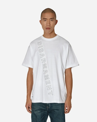 Shop Wtaps Obj Disarmament T-shirt In White