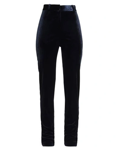 Shop Actualee Woman Pants Midnight Blue Size 8 Polyester, Elastane