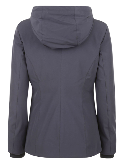 Shop Peuterey Auctorta Hooded Jacket In Blue