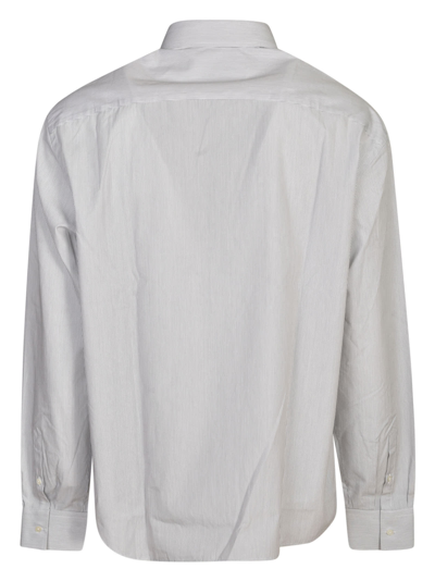 Shop Lanvin Chemise Shirt In White/black