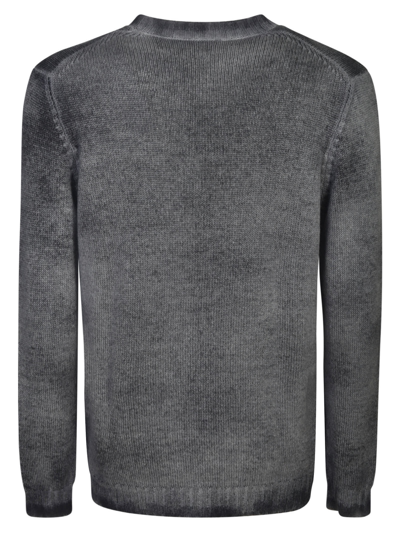 Shop Avant Toi Round Neck Sweater In Grey
