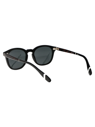 Shop Polo Ralph Lauren 0ph4206 Sunglasses In 500187 Shiny Black