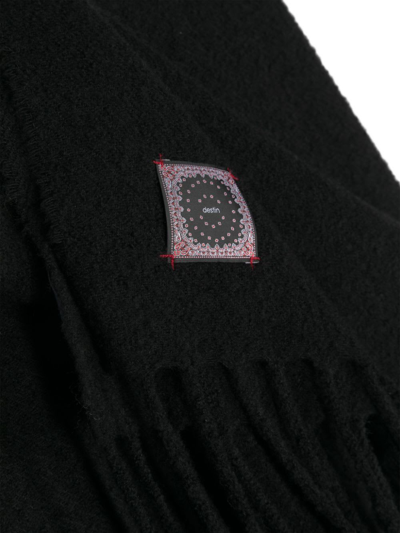 Shop Destin Melt Stola 220 X 80 Cm Stole In Black