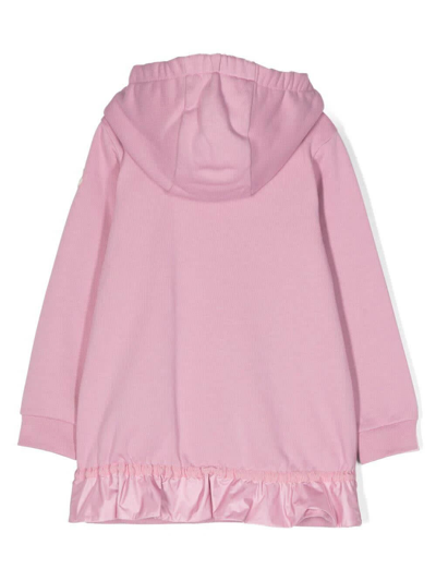 Shop Moncler Dress In Pink