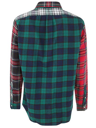 Shop Polo Ralph Lauren Long Sleeve Sport Shirt In Tartan Funshirt