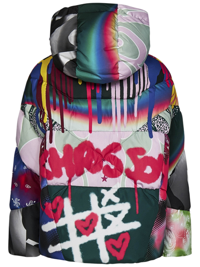 Khrisjoy Down Jacket In Multicolore