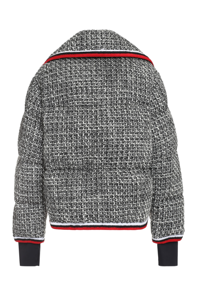Shop Moncler Eterlou Padded Knit Jacket In Multicolor