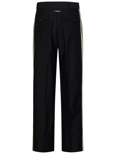 Shop Palm Angels Suit Track Trousers In Black