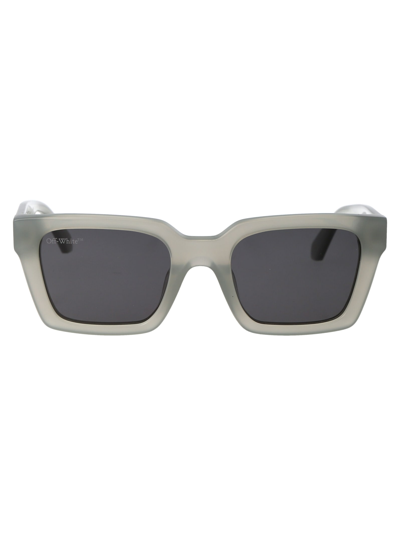 Shop Off-white Palermo Sunglasses In 0907 Grey