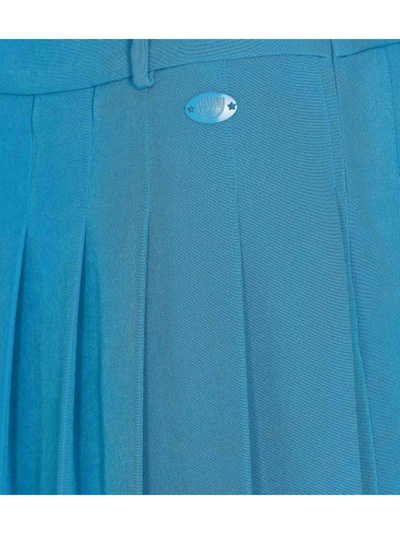 Shop Chiara Ferragni Skirt In Methyl Blue