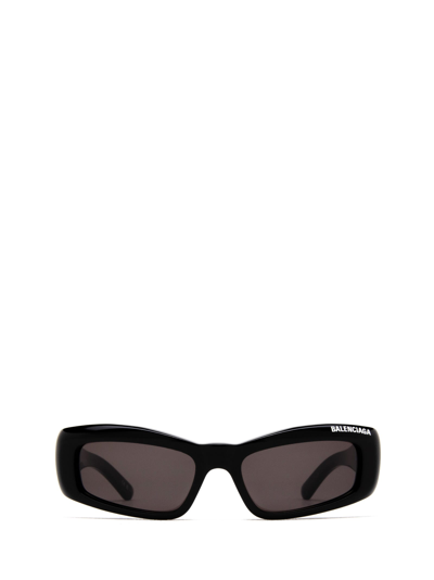 Shop Balenciaga Bb0266s Black Sunglasses