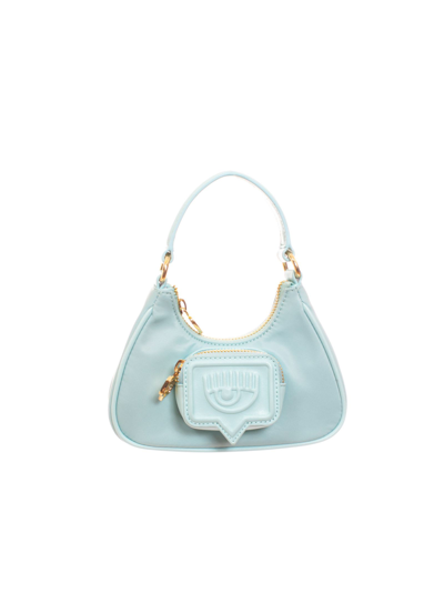 Shop Chiara Ferragni Bag In Baby Blue