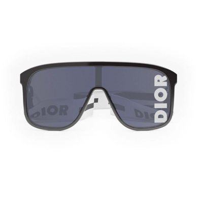 Shop Dior Sunglasses In Nero/grigio Specchiato