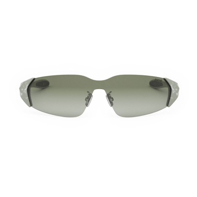 Shop Dior Sunglasses In Salvia/verde Sfumato