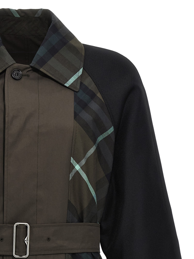 Shop Burberry Bradford Reversible Coat In Multicolor