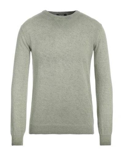 Shop Bomboogie Man Sweater Sage Green Size 3xl Wool, Polyamide