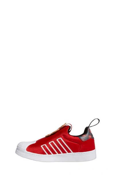 Shop Adidas Originals Kids' Superstar 360 Sneaker In Red/ Footwear White