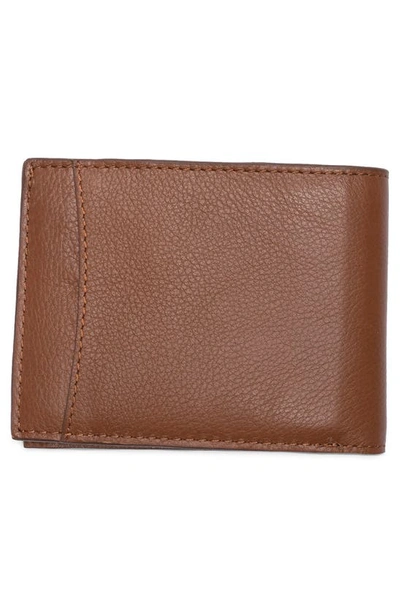 Johnston & Murphy Bifold Wallet In Tan