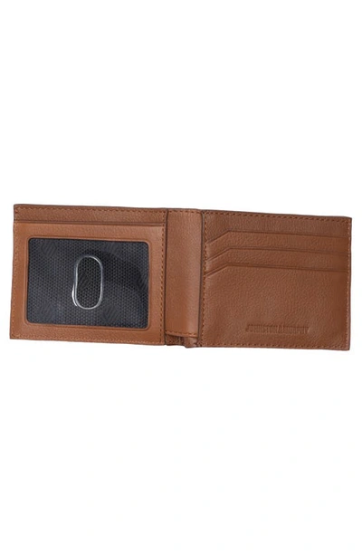 Johnston & Murphy Bifold Wallet In Tan