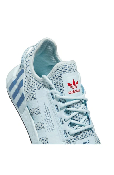 Shop Adidas Originals Nmd Running Shoe In Almost Blue