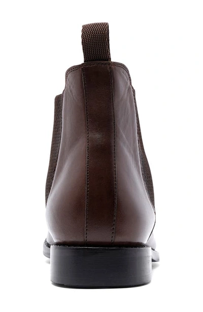 Shop Anthony Veer Jefferson Chelsea Boot In Chocolate Brown