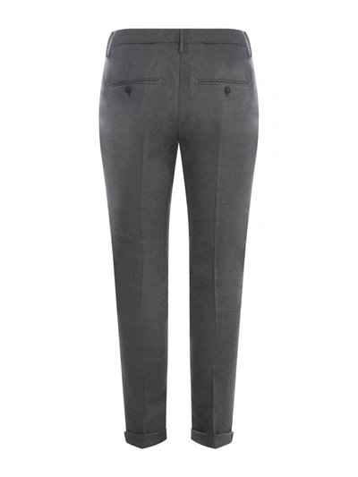 Shop Dondup Trousers  "gaubert" In Light Grey